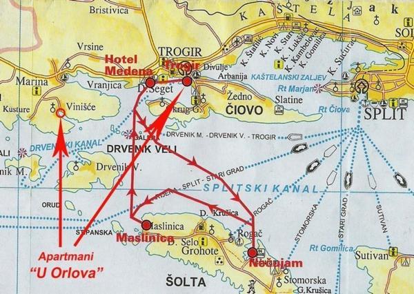 Apartments Ivan Orlic Vinišće Eksteriør billede